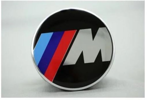 4x Mpower BMW Alloy Wheel Centre Hub Caps Covers Badges Emblems 68mm